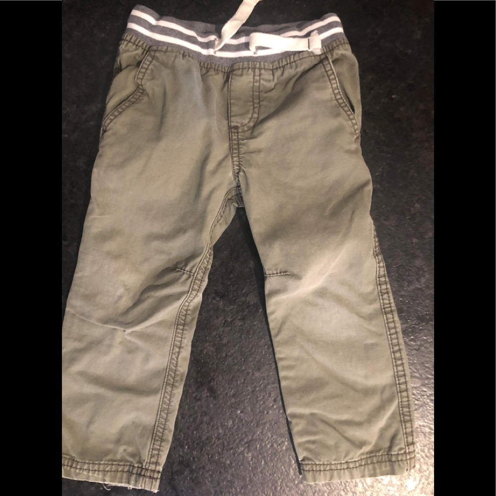 Boy green khaki